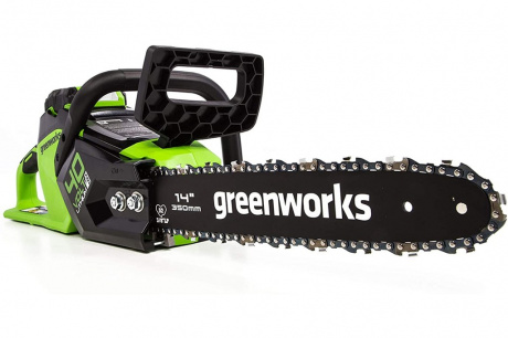 Купить Пила цепная аккумуляторная GREENWORKS GD40CS15 40 V без акб и з/у   2005707 фото №2